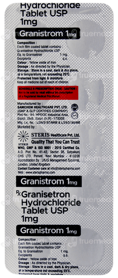 Granistrom 1Mg Tablet 10 Granistrom 1Mg Tablet 10